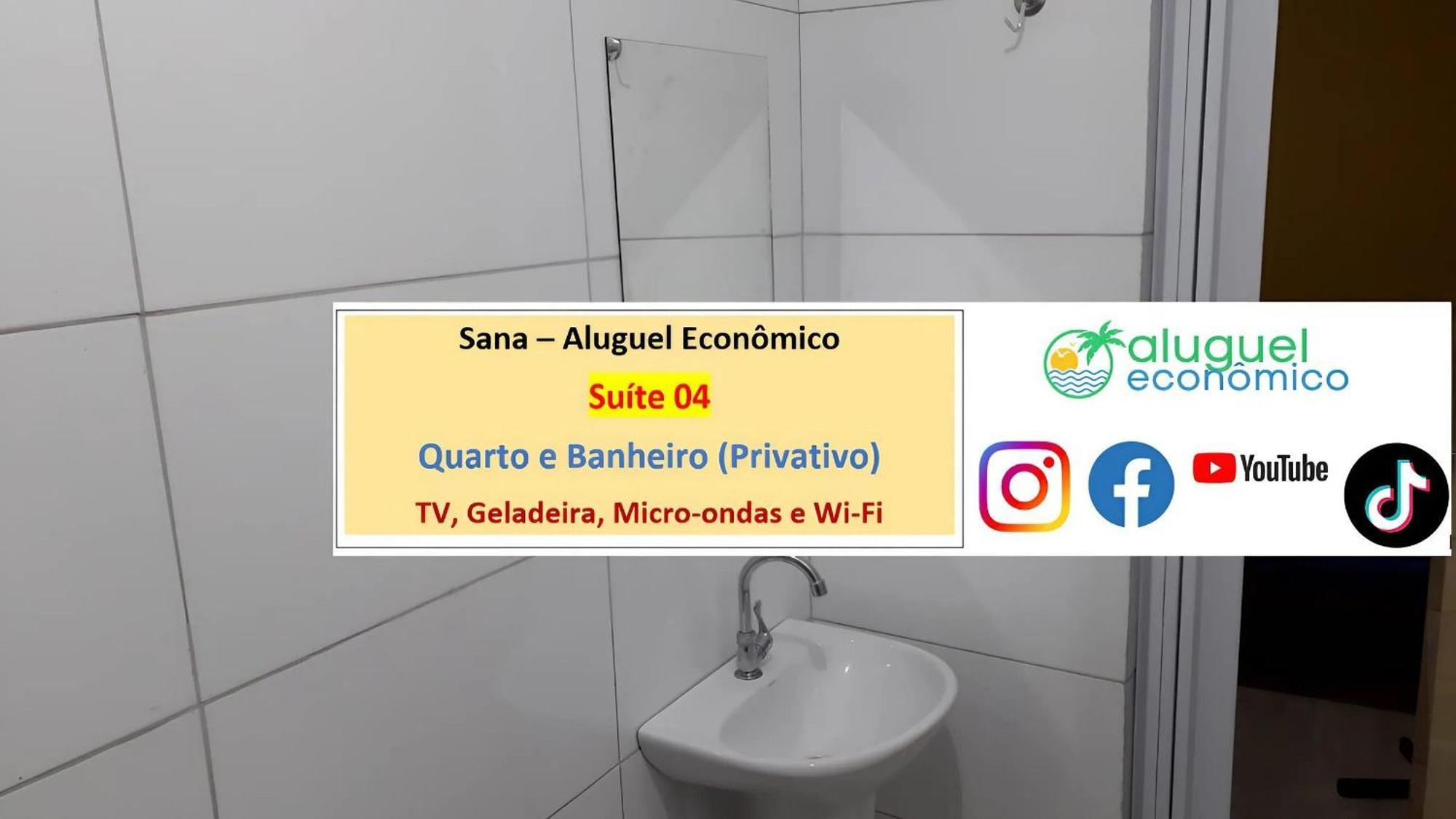 Apartament Sana - Aluguel Economico Zewnętrze zdjęcie
